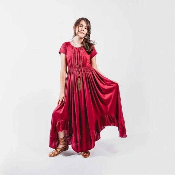 Joyfolie | Dresses | Joyfolie Wine Boho Dress | Poshmark